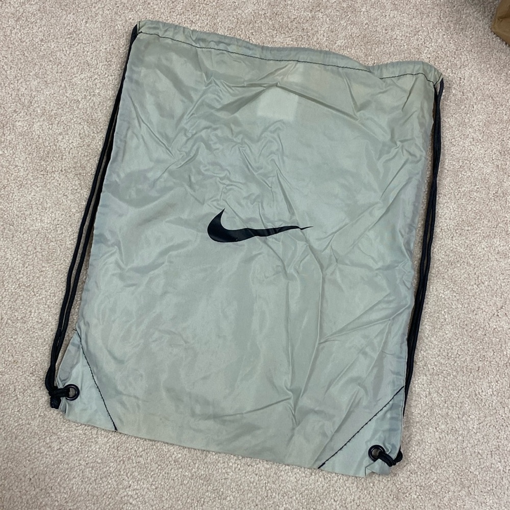 Nike String Backpack In Silver - image 1